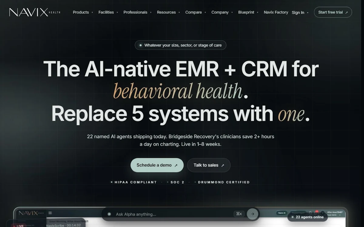 Captura de navix.ai