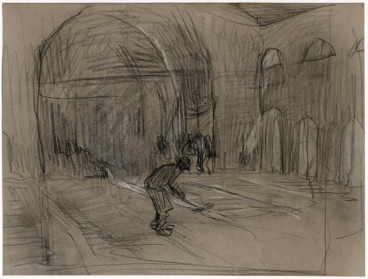 Interieur van een glasblazerij 3 1888