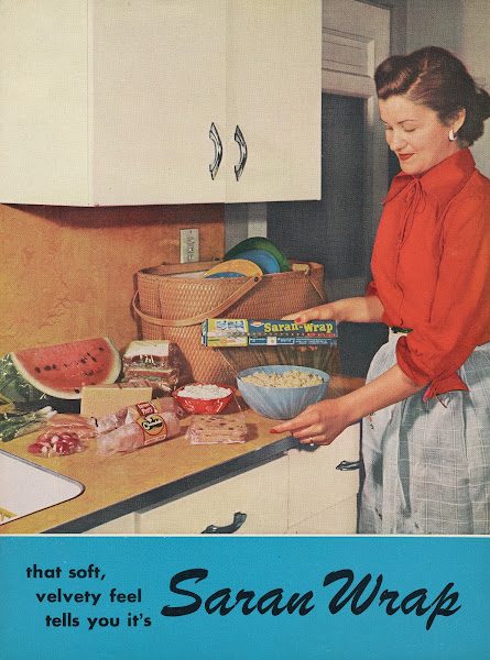 That Soft Velvety Feel Tells You its Saran Wrap 1953