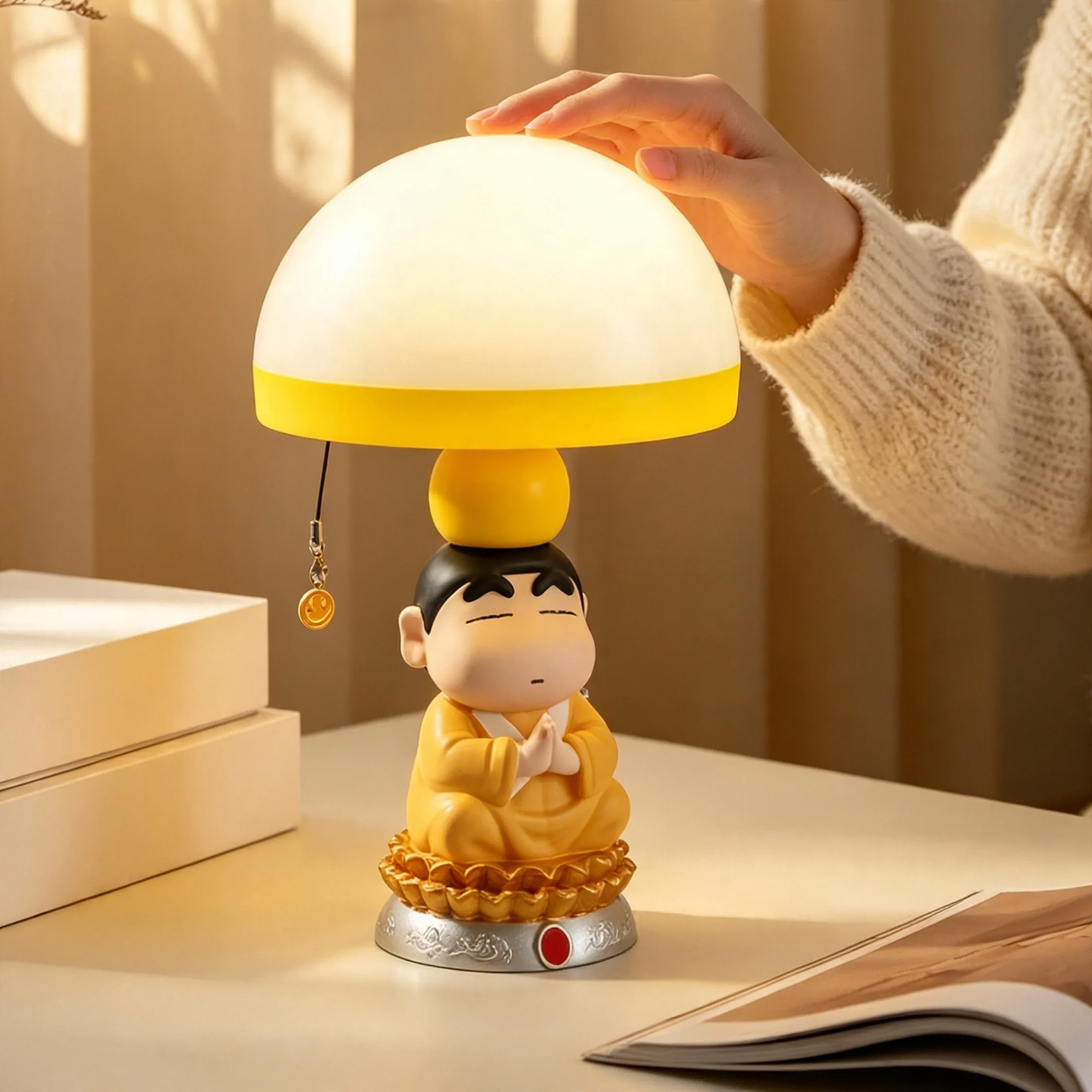 Zen Character Table Lamp with Color Setting