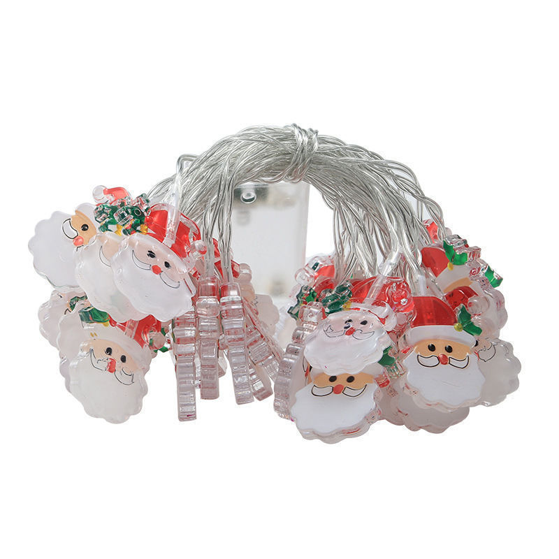 LED-Weihnachts-Lichterkette mit Motiven