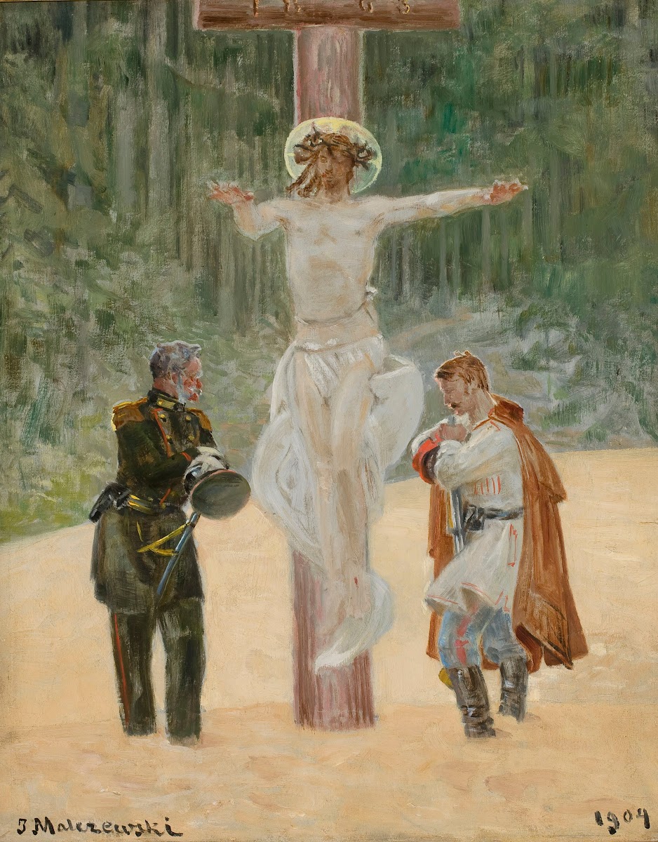 Reconciliation Symbolic scene from the insurrection in 1863 1904