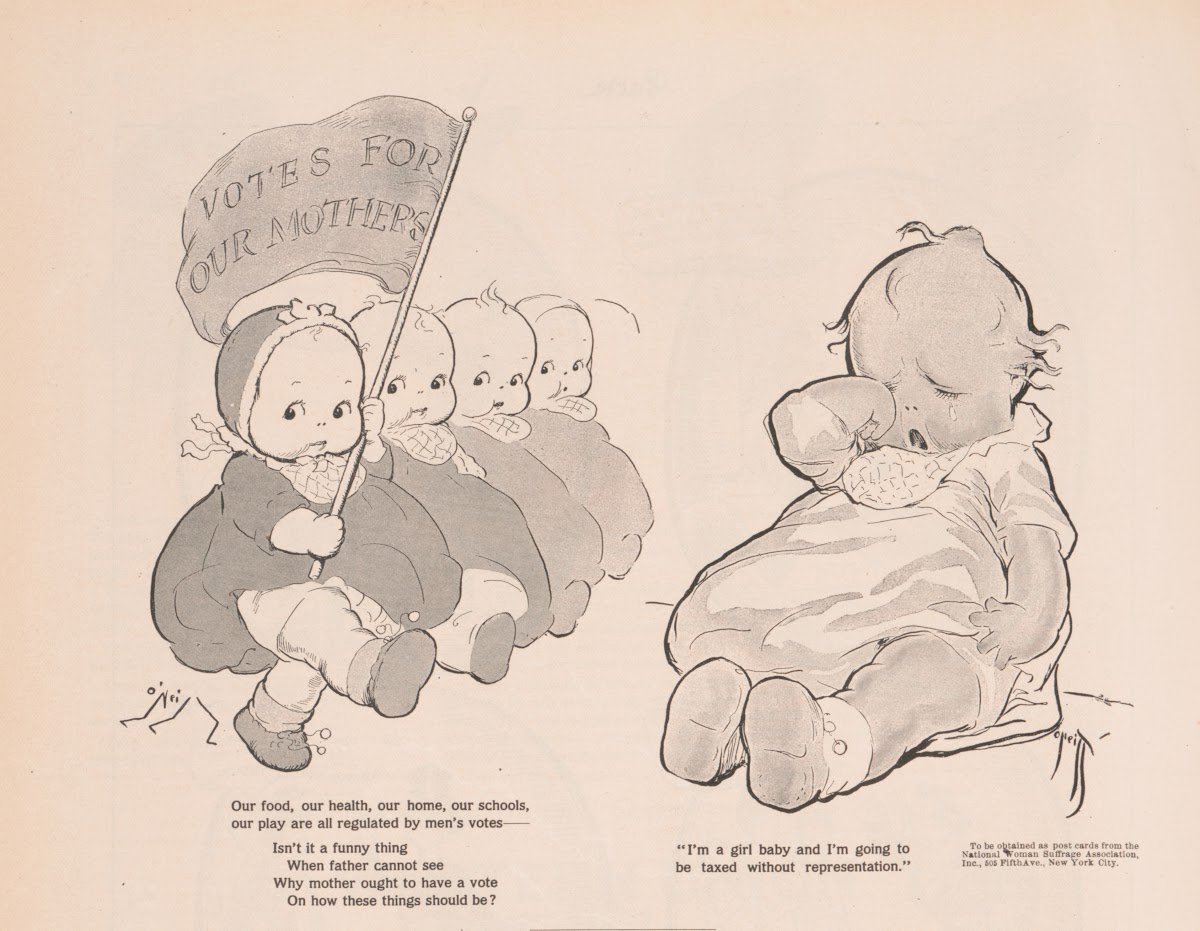 Suffrage kewpies 1915