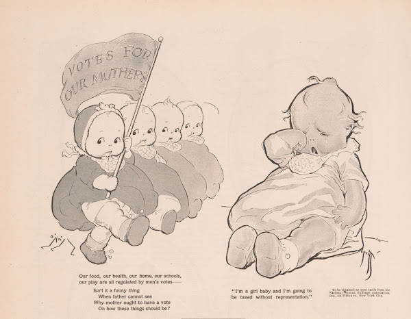 Suffrage kewpies 1915