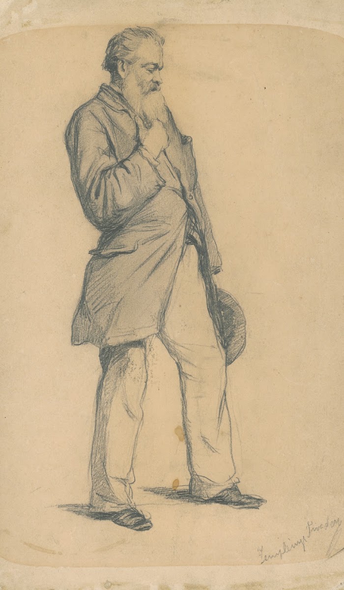 Study of Standing Old Man II 18851890