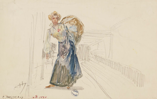 Blanchisseuse 1895   1905