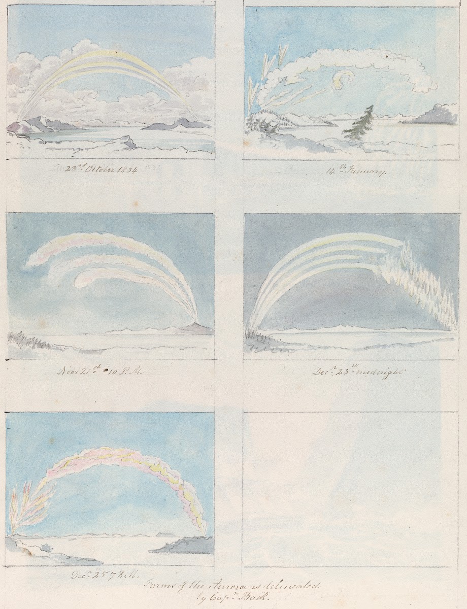 Forming of the Aurora as Delineated