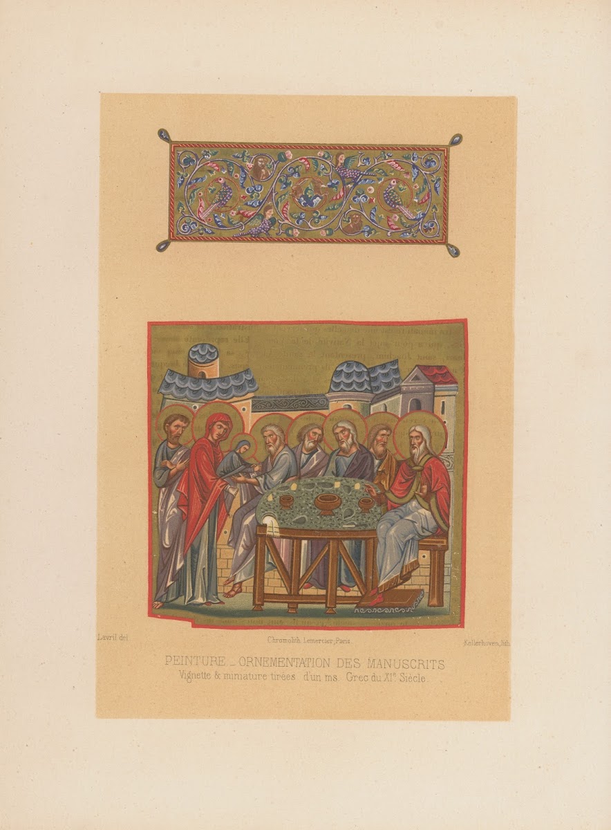 Miniatures tirées dun manuscrit de la Bibliothèque de St Marc 1859 1864