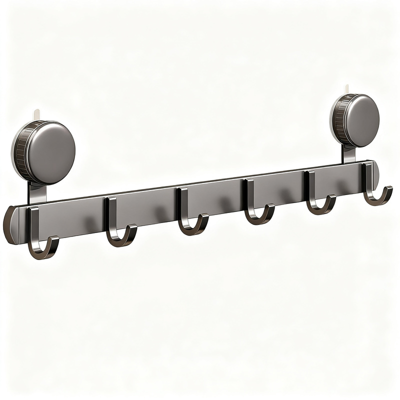 Suction cup wall hooks made of aluminum, modern