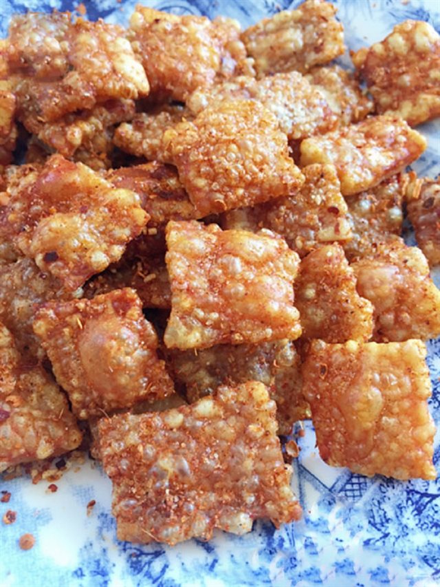 Da Heo Chiên Xóc Muối Ớt Giòn Tan