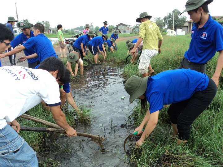 Mùa hè xanh 2011 – huyện Châu Thành tỉnh Long An