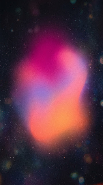 Vibrant Aura Gradient Blur Y2K Aesthetic Background - Free mobile Wallpaper