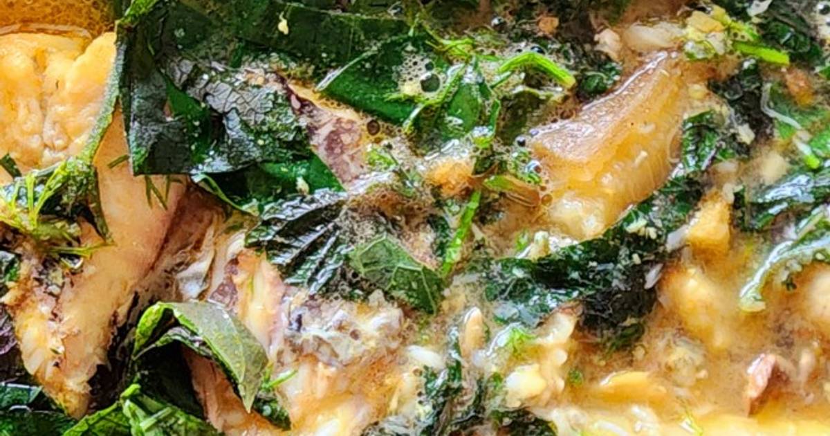 Cá trê biển nấu chuối đậu