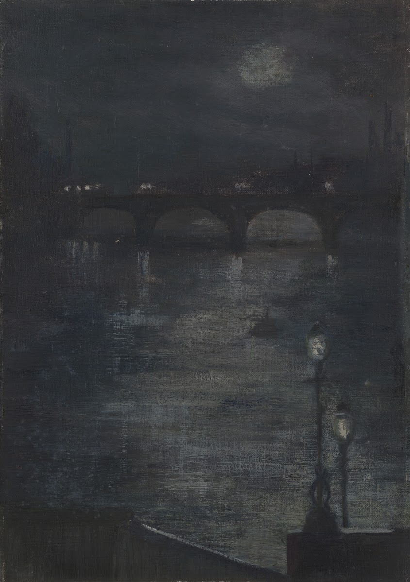Moonlight on the ThamesLondon