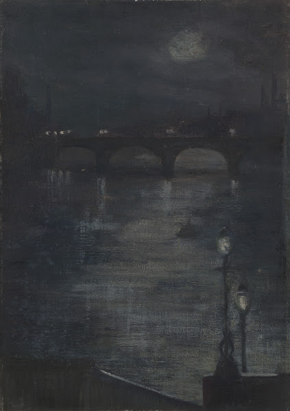 Moonlight on the ThamesLondon