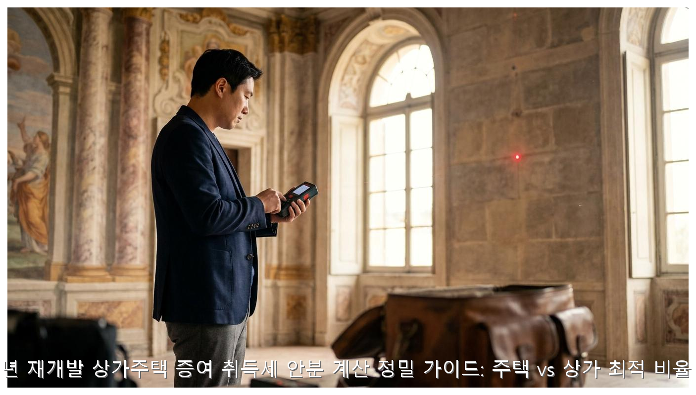 2026 상가주택 증여 취득세 절세 비법 핵심 안내 및 분석 인포그래픽 (5)