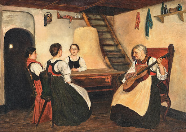 Musical entertainment in the living room