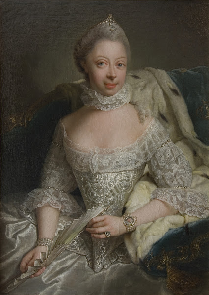 Portrait of Charlotte of Mecklenburg Strelitz 1762