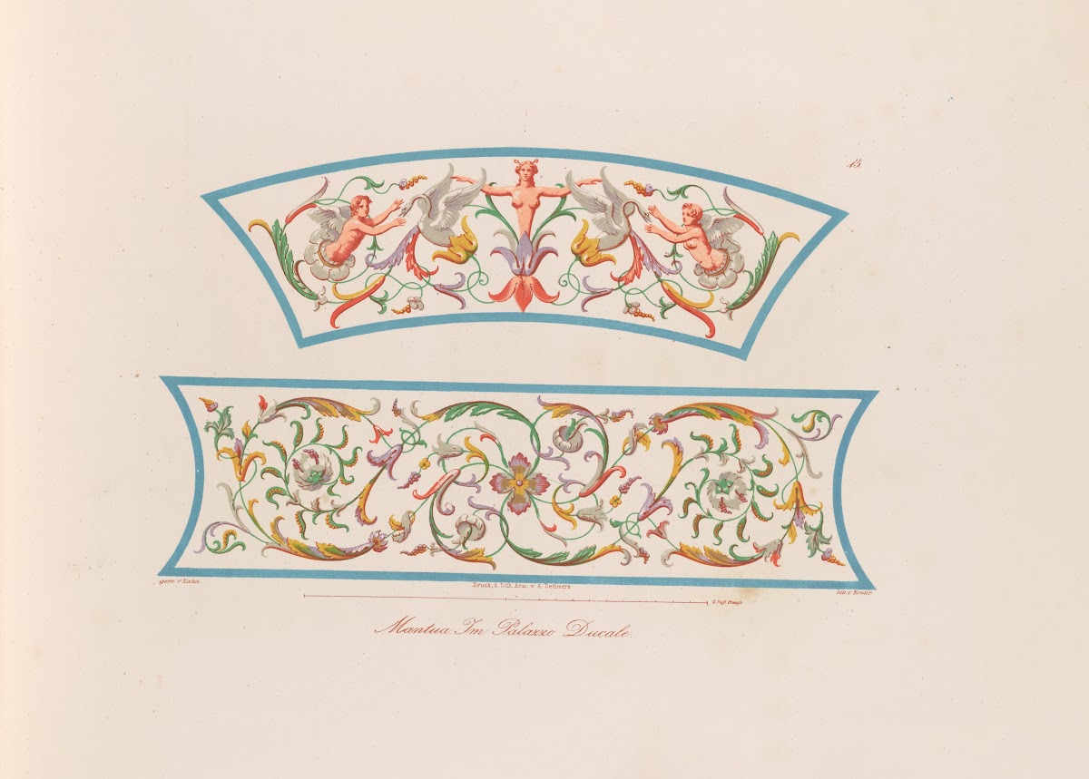 Ornamente aller klassischen Kunst Epochen nach den Originalien in ihren eigenthu