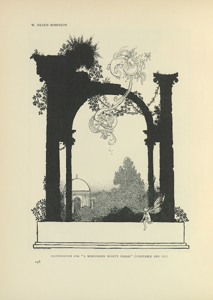 Illustration for A midsummer nights dream 1914