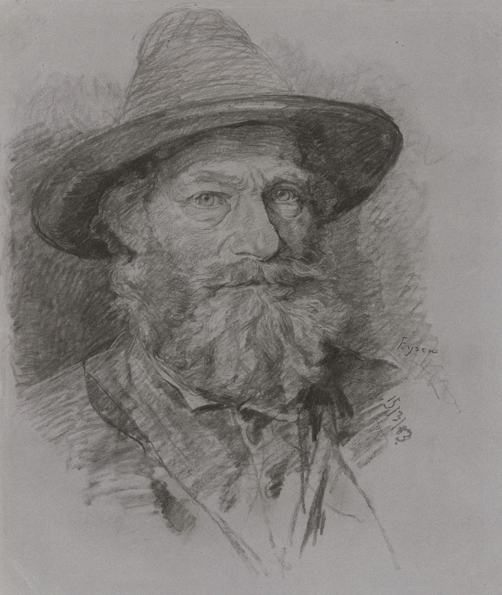 Portrait of cousin Hils 1883