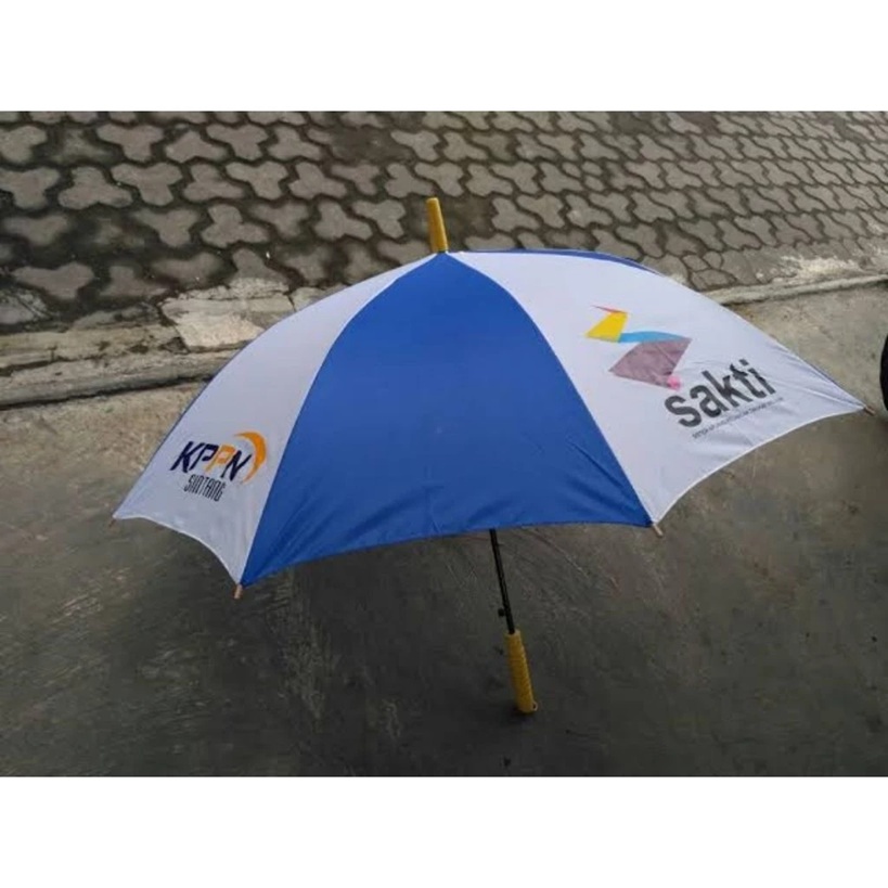 Payung golf manual kombinasi warna costum/payung golf costum/payung sablon — foto 3