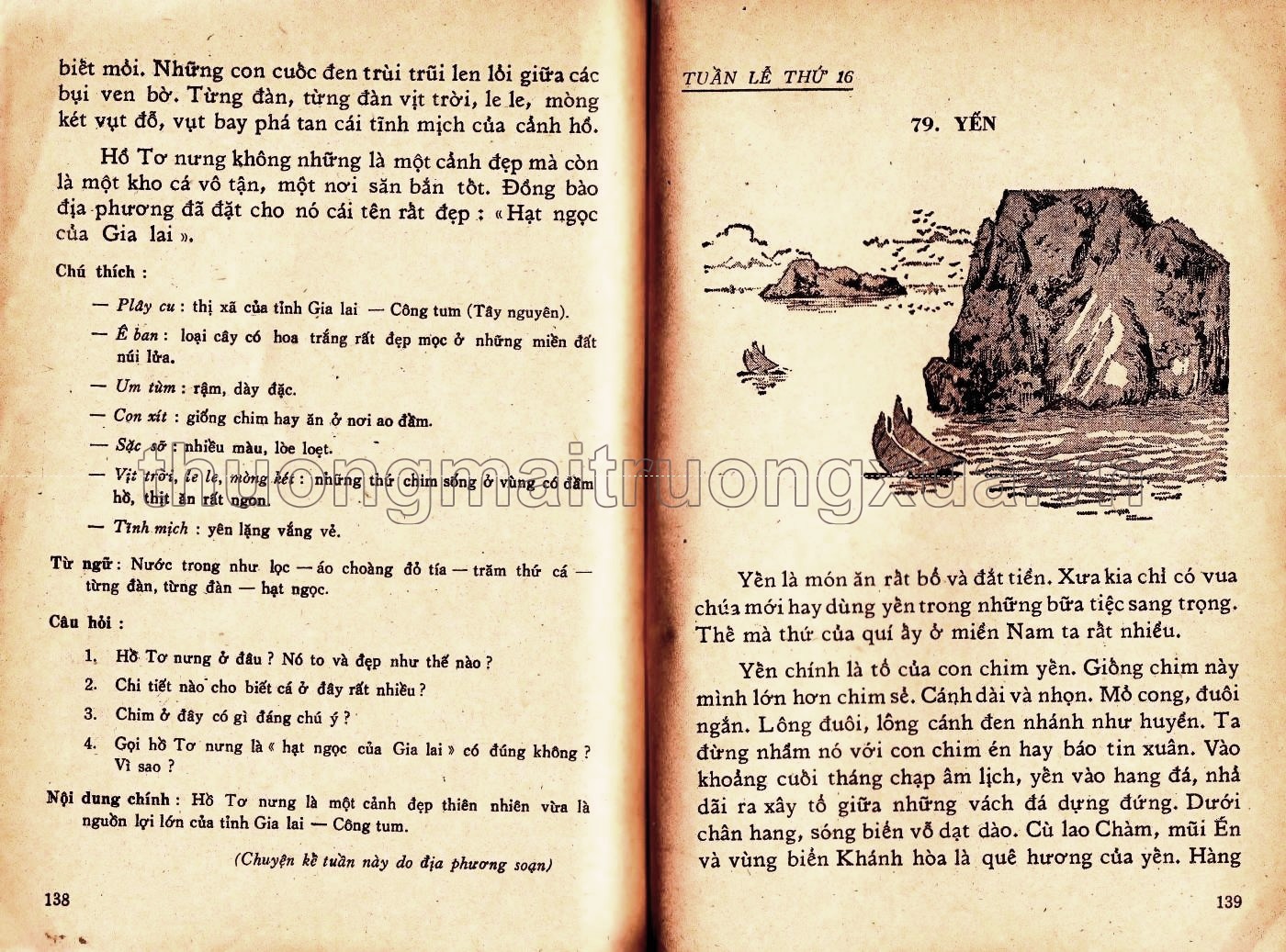 Tập đọc lớp 4 phổ thông (tập 1)  - Trang 70