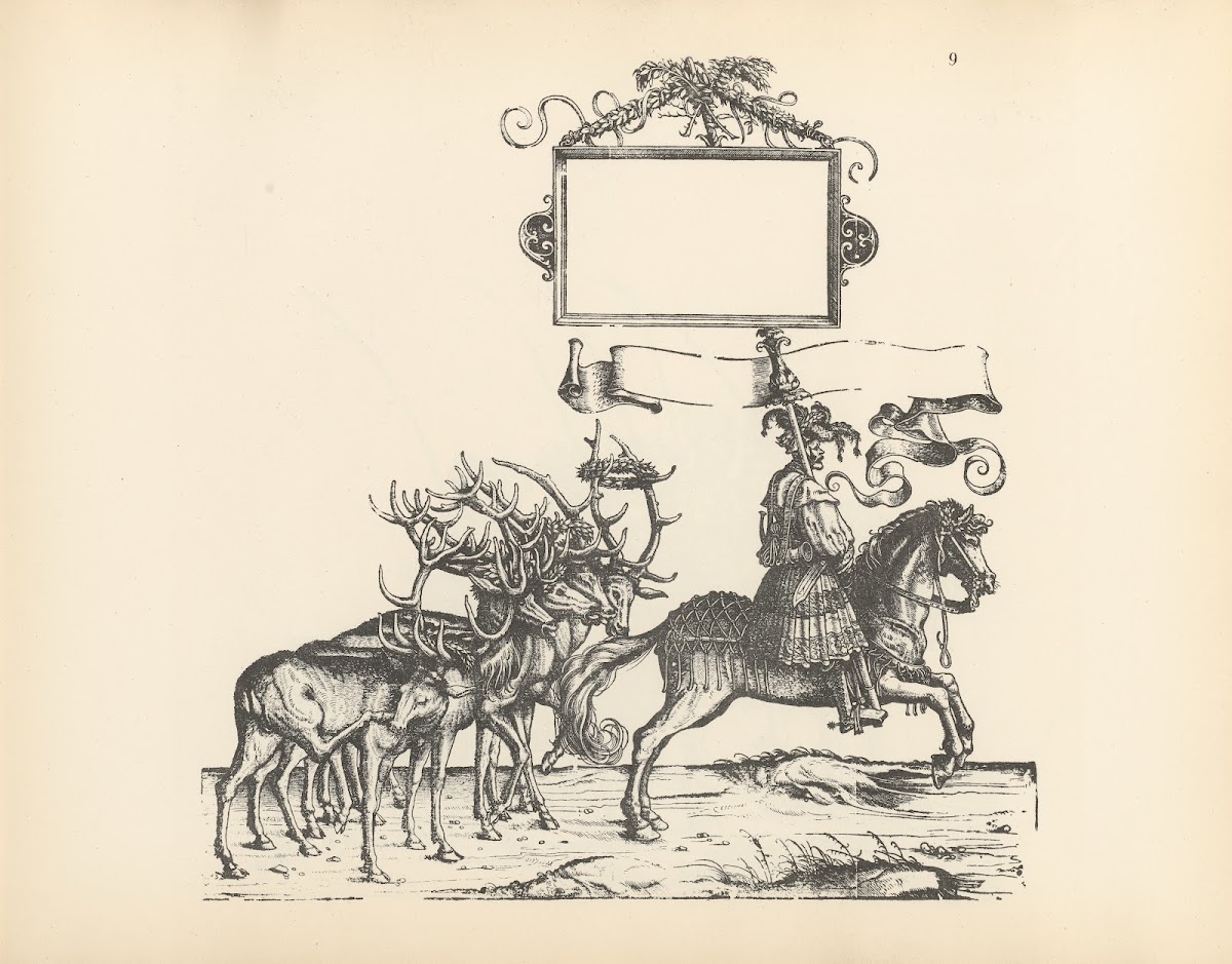 The Triumphs of the Emperor Maximilian I Pl09