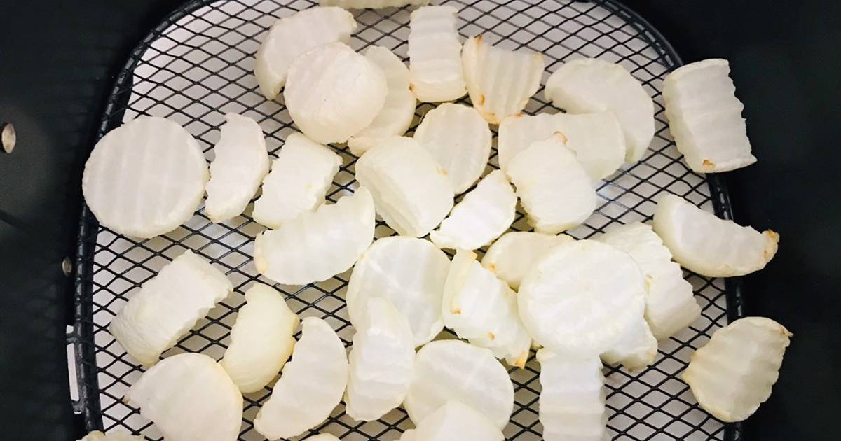 Cách làm củ cải 1 nắng bằng Air fryer