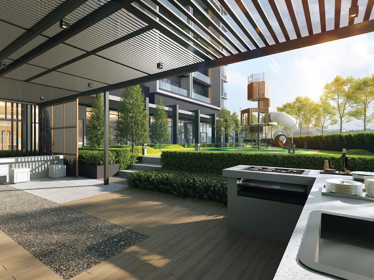 Oaka Residences — bbq playground