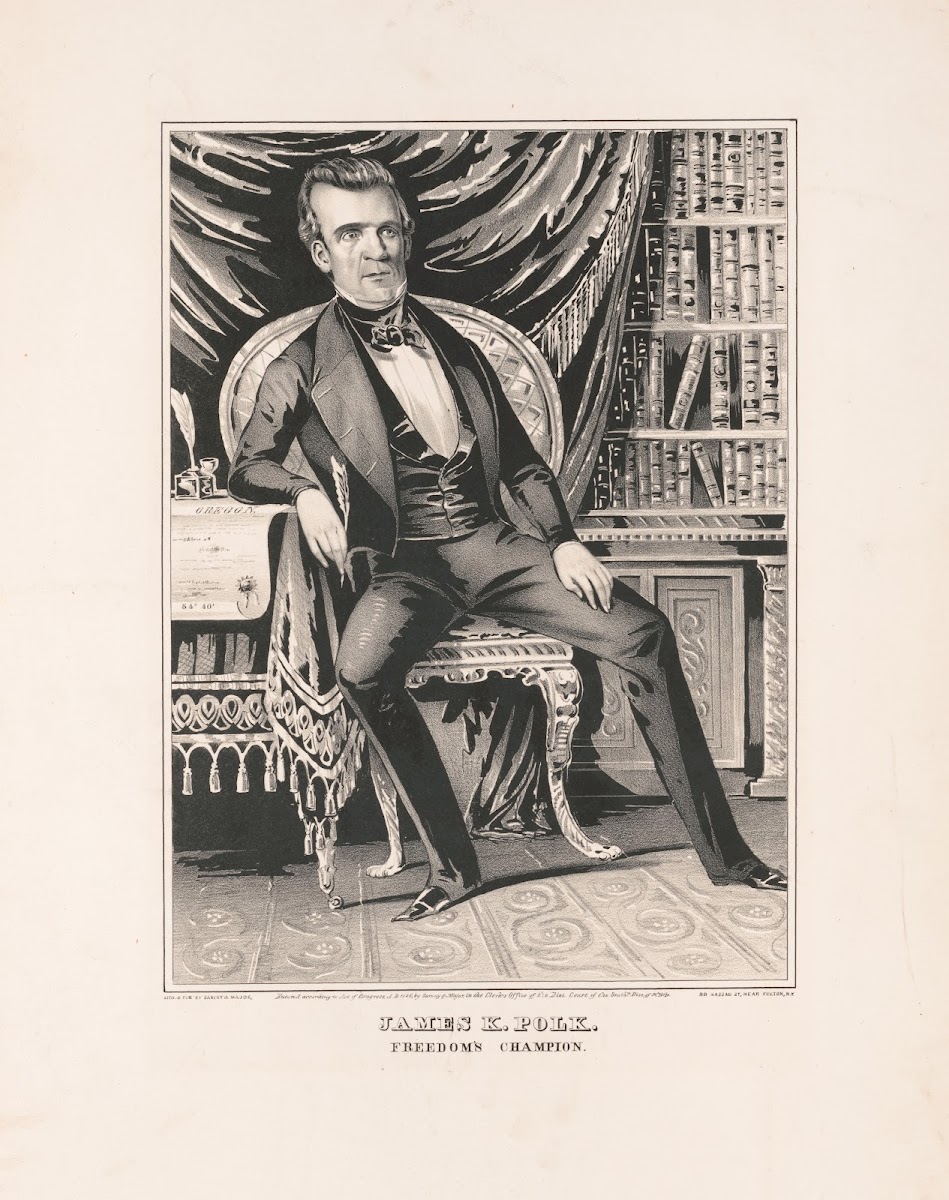 James K Polk Freedoms champion 1846