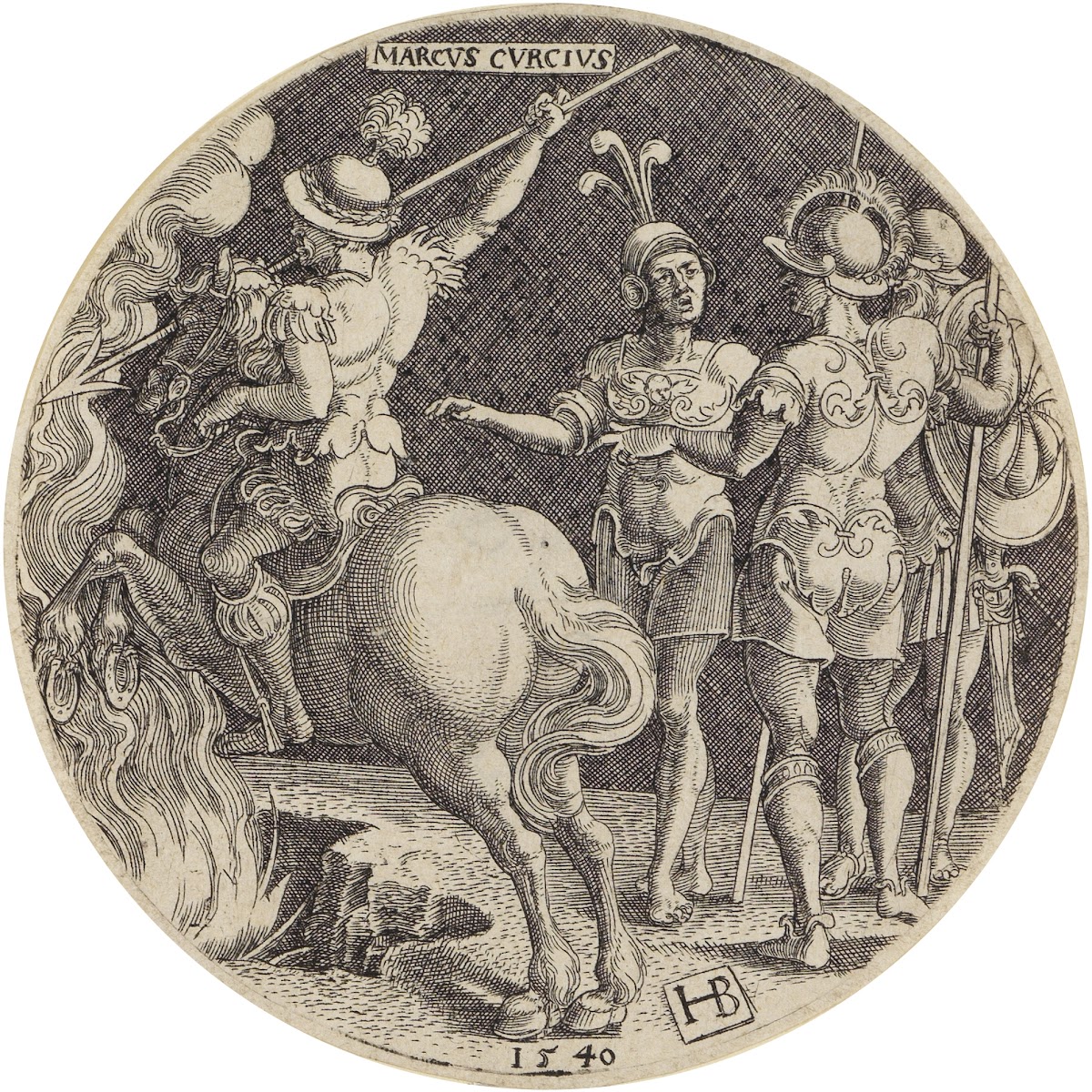 Marcus Curtius 1540