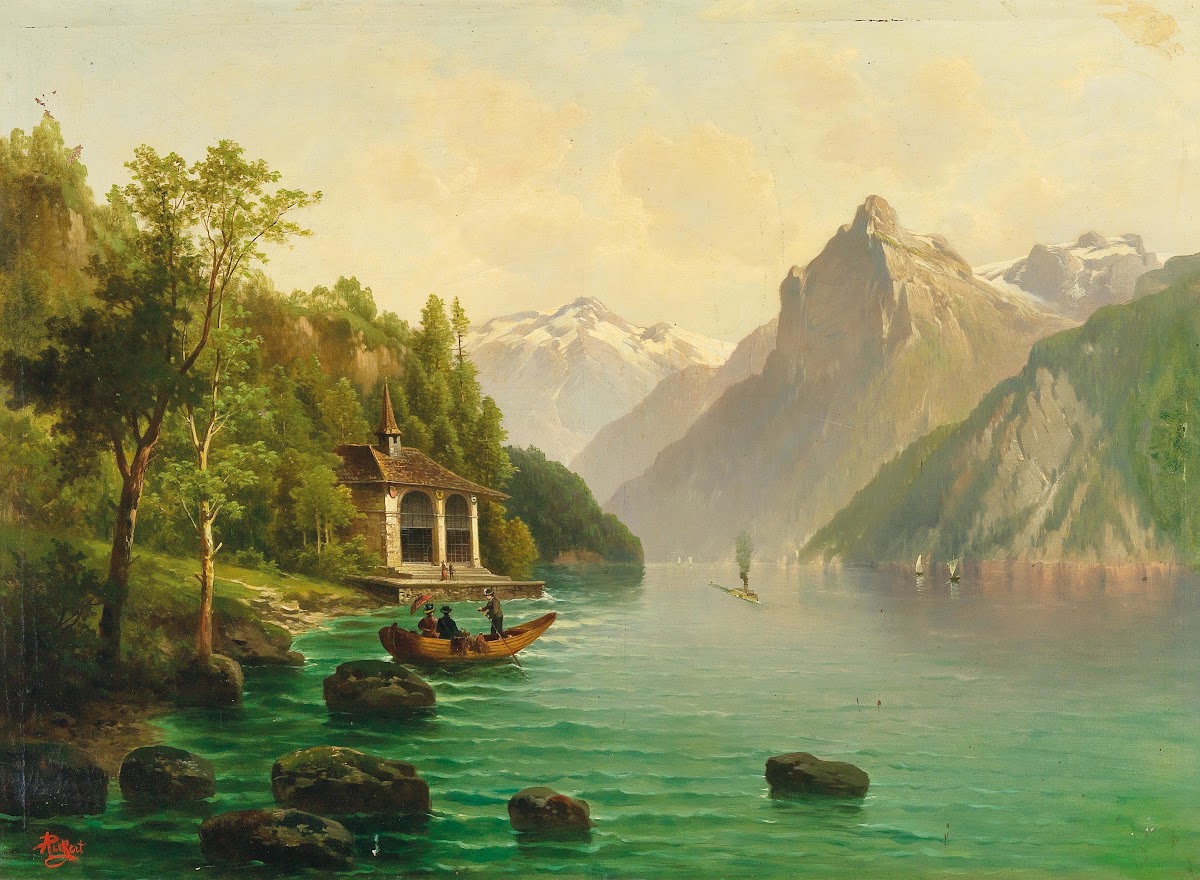 The Tellskapelle On Lake Lucerne