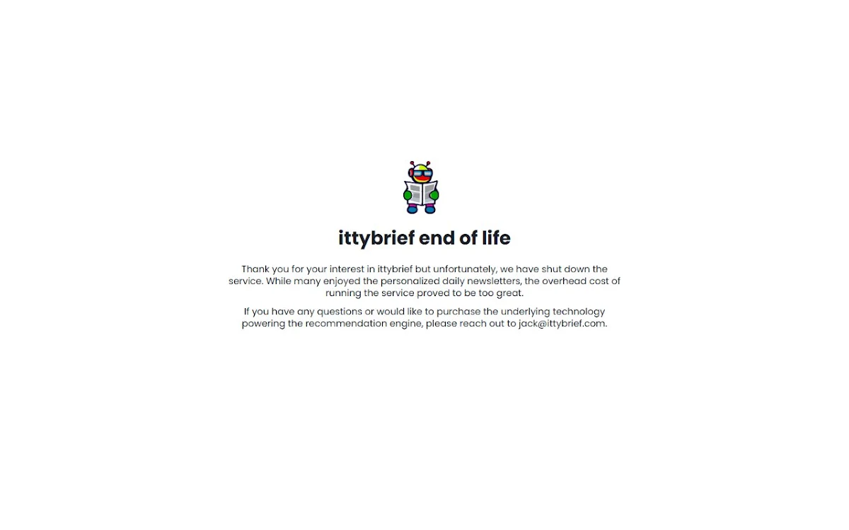 Captura de Ittybrief