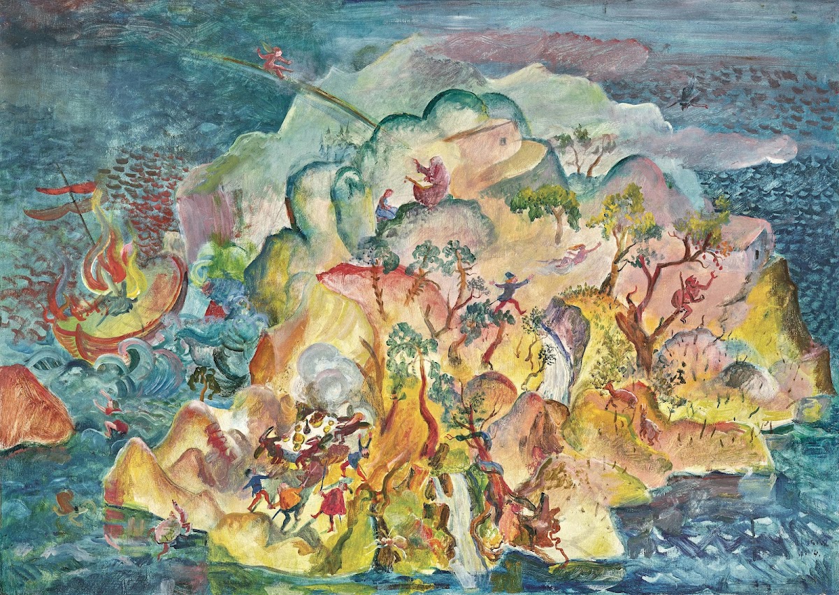 Die verzauberte Insel Sturm 1935