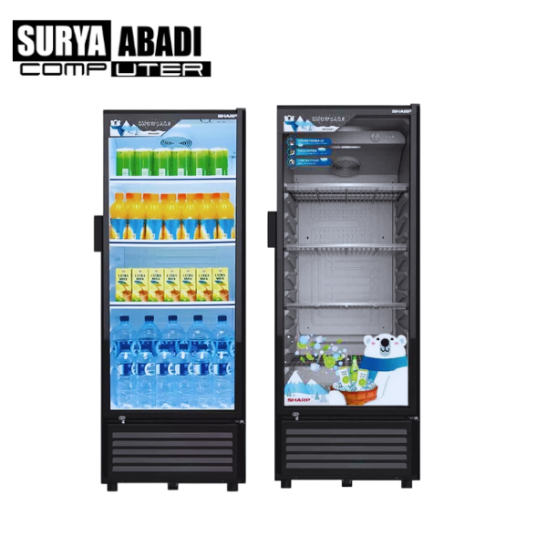 LEMARI ES SHARP SCH-210FS (SHOWCASE)