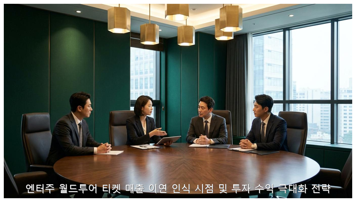 엔터주 월드투어 티켓 매출 이연 인식 시점 및 투자 수익 극대화 전략 핵심 안내 및 분석 인포그래픽 (6)