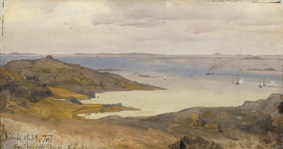 Motif from Bohuslän Sweden 1835