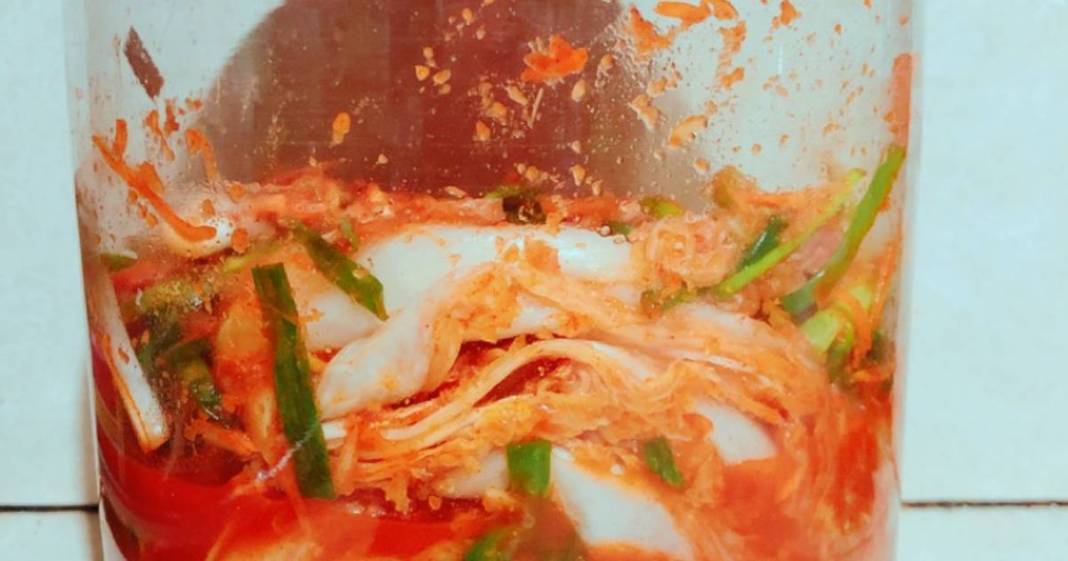 Kim chi chuẩn vị Hàn Quốc #bepvang