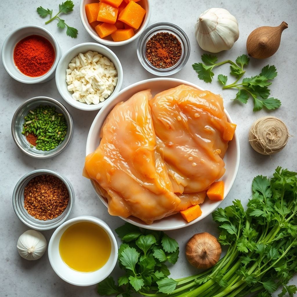 Ingredients for Mango Chicken: Easy Homemade One-Pan Dinner in 40 Minutes