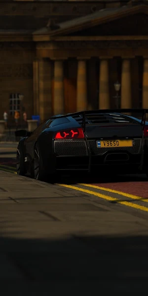 Forza Horizon 4, XboxOneX, Video Games, Screen Shot, Numbers, Lamborghini Murcielago Wallpaper Background