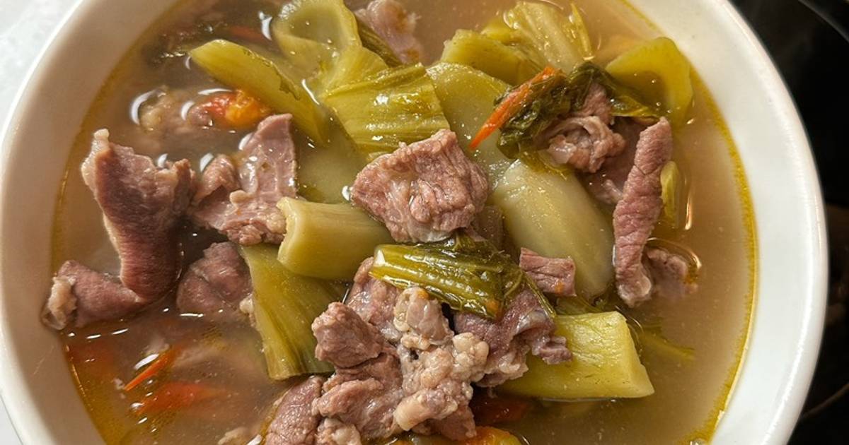 Canh dưa thịt bò