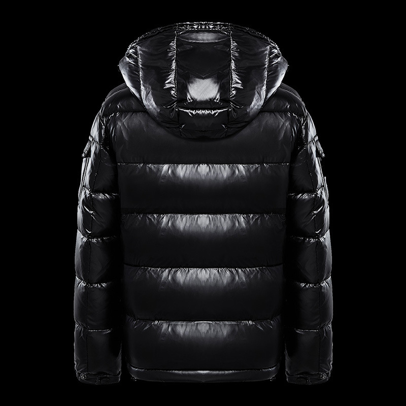 Padded short jacket for men and women, solid color