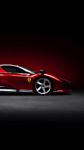 Ferrari Daytona SP3 Sports Car Sleek Profile