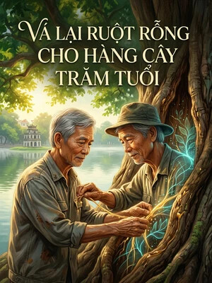 Bìa truyện Vá Lại Ruột Rỗng Cho Hàng Cây Trăm Tuổi