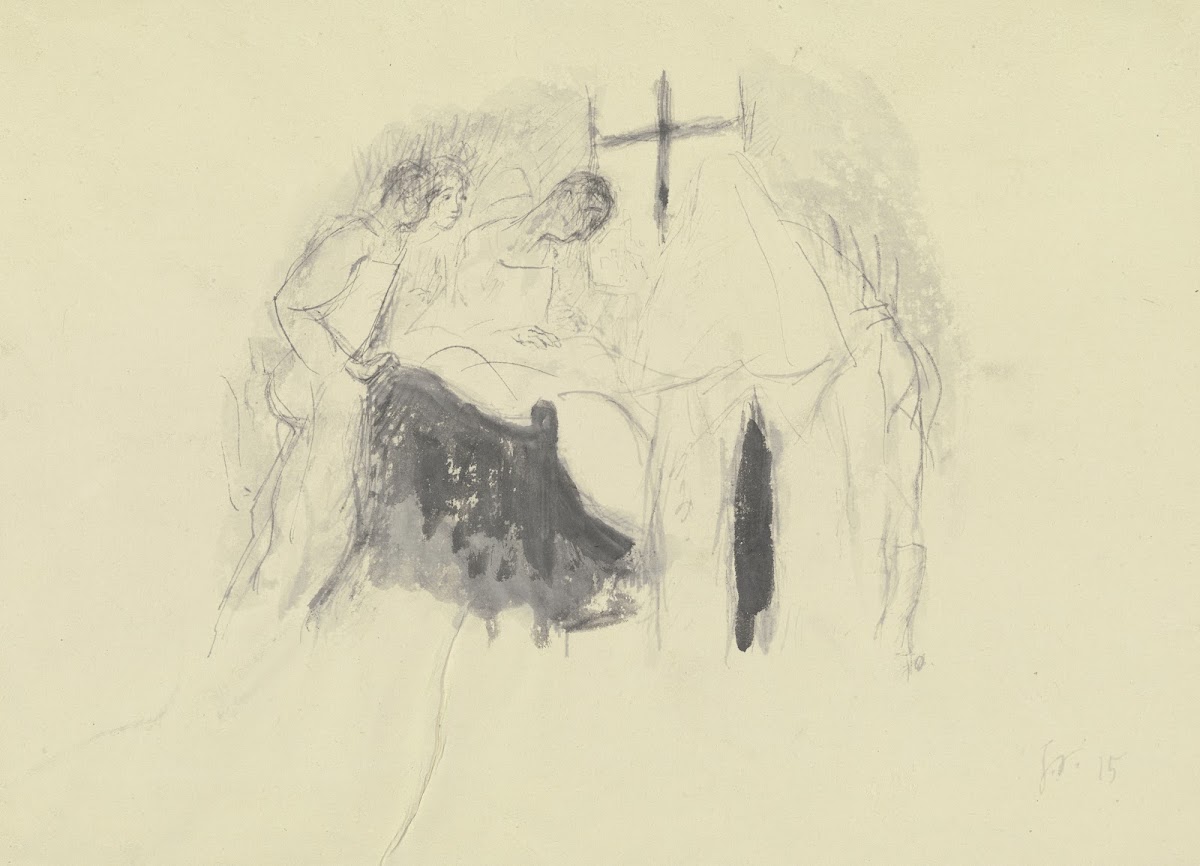 Studie aus dem Kriegslazarett 1915