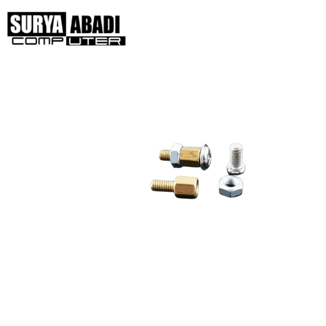 Spacer PCB kaki Kuningan 5mm 0.5cm