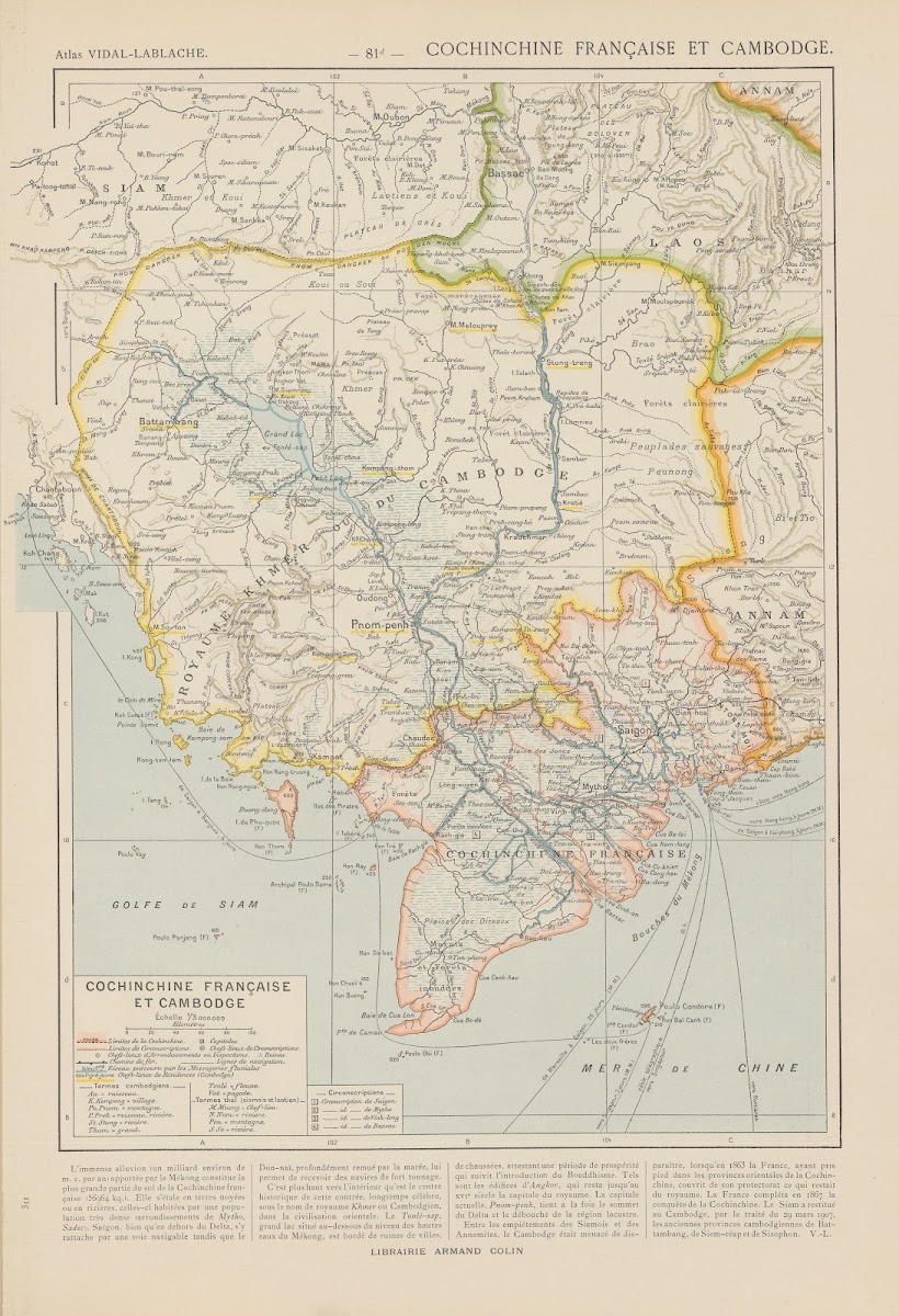 Cochinchine Française et Cambodge 1913