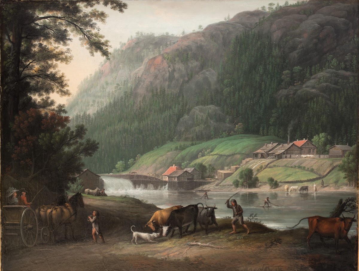 Tistedalen ved Frederikshald i Norge 1788