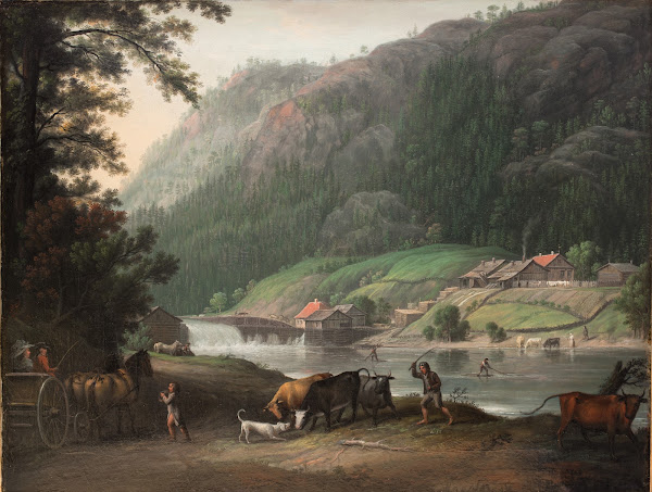 Tistedalen ved Frederikshald i Norge 1788